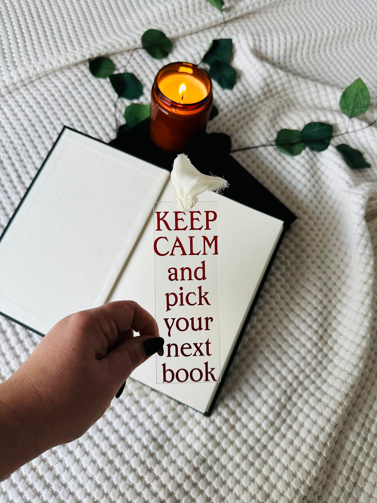 KEEP CALM BOOKMARK