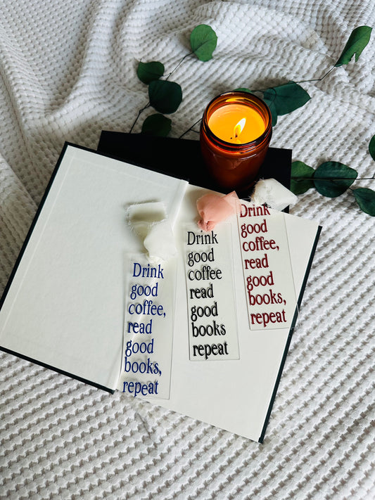 DRINK GOOD COFFEE BOOKMARK