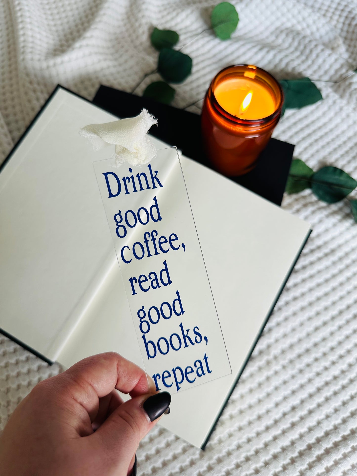 DRINK GOOD COFFEE BOOKMARK